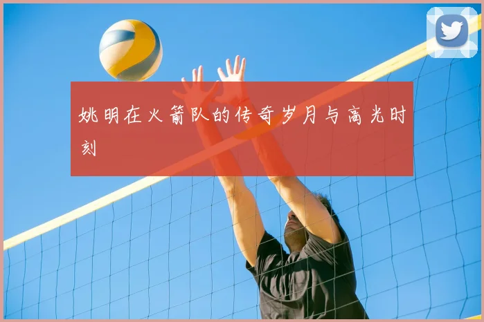 姚明在火箭队的传奇岁月与高光时刻